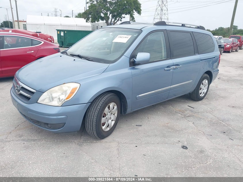 2008 Hyundai Entourage Gls/Limited VIN: KNDMC233886056805 Lot: 39821564