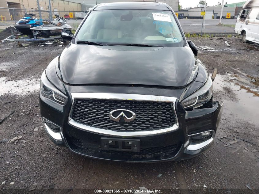 2019 Infiniti Qx60 Pure VIN: 5N1DL0MM9KC569013 Lot: 39821565