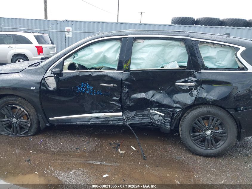 2019 Infiniti Qx60 Pure VIN: 5N1DL0MM9KC569013 Lot: 39821565