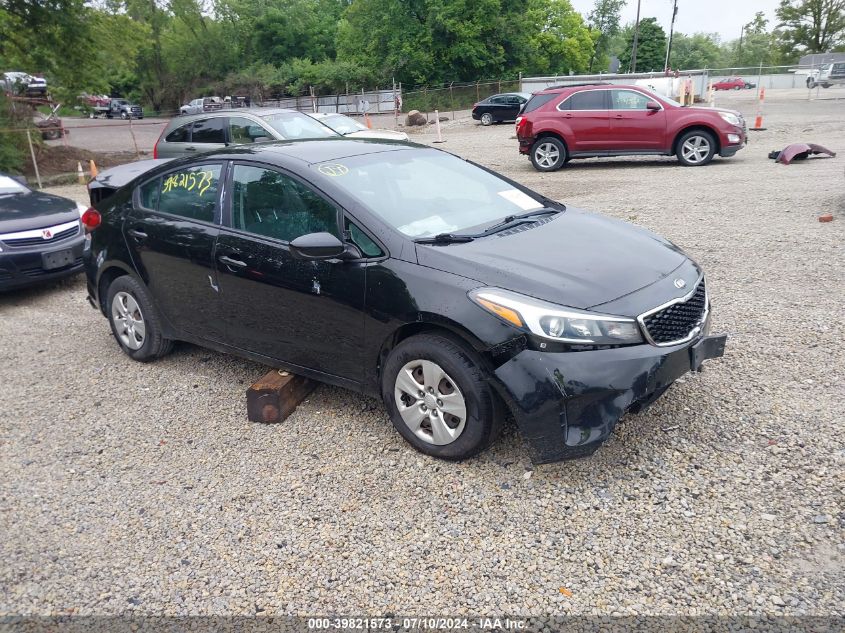 2017 Kia Forte Lx VIN: 3KPFK4A74HE045811 Lot: 39821573