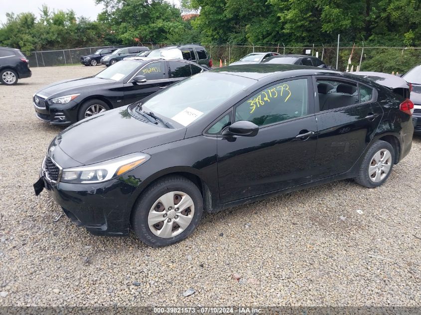 2017 Kia Forte Lx VIN: 3KPFK4A74HE045811 Lot: 39821573