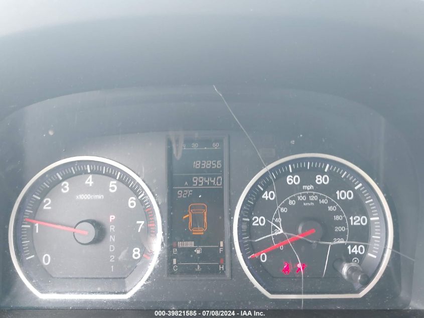 2009 Honda Cr-V Ex VIN: 3CZRE38579D700367 Lot: 39821585