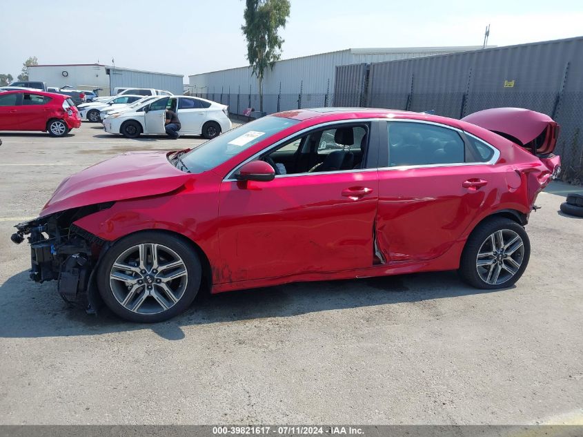 2021 Kia Forte Ex VIN: 3KPF54ADXME349166 Lot: 39821617