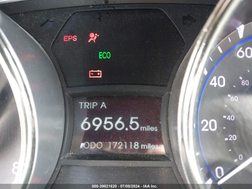 2011 Hyundai Sonata Gls VIN: 5NPEB4AC5BH206520 Lot: 39821620