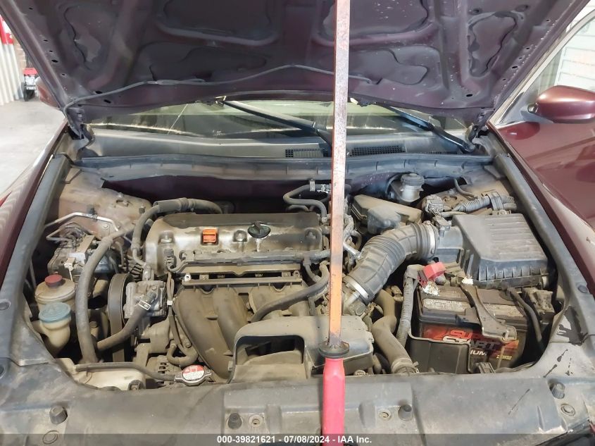 2010 Honda Accord 2.4 Lx VIN: 1HGCP2F39AA122861 Lot: 39821621