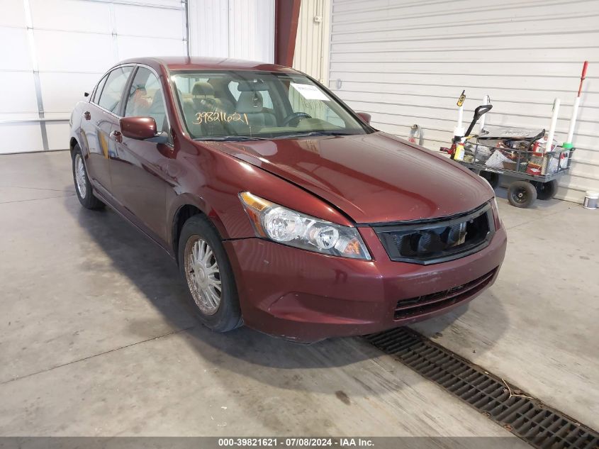 2010 Honda Accord 2.4 Lx VIN: 1HGCP2F39AA122861 Lot: 39821621