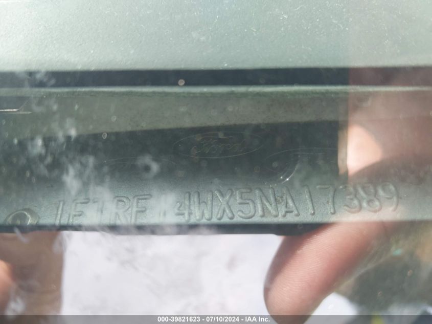 2005 Ford F-150 Stx/Xl/Xlt VIN: 1FTRF14WX5NA17389 Lot: 39821623