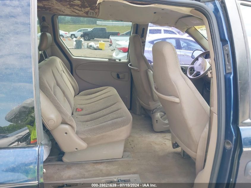 2002 Dodge Grand Caravan Se VIN: 1B4GP24352B522637 Lot: 39821639