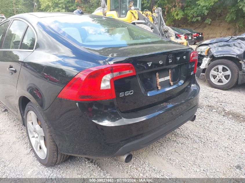 2012 Volvo S60 T5 VIN: YV1622FS8C2053301 Lot: 39821663