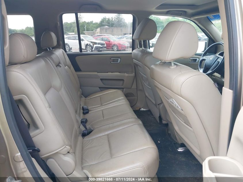 2011 Honda Pilot Ex-L VIN: 5FNYF4H56BB076044 Lot: 39821668