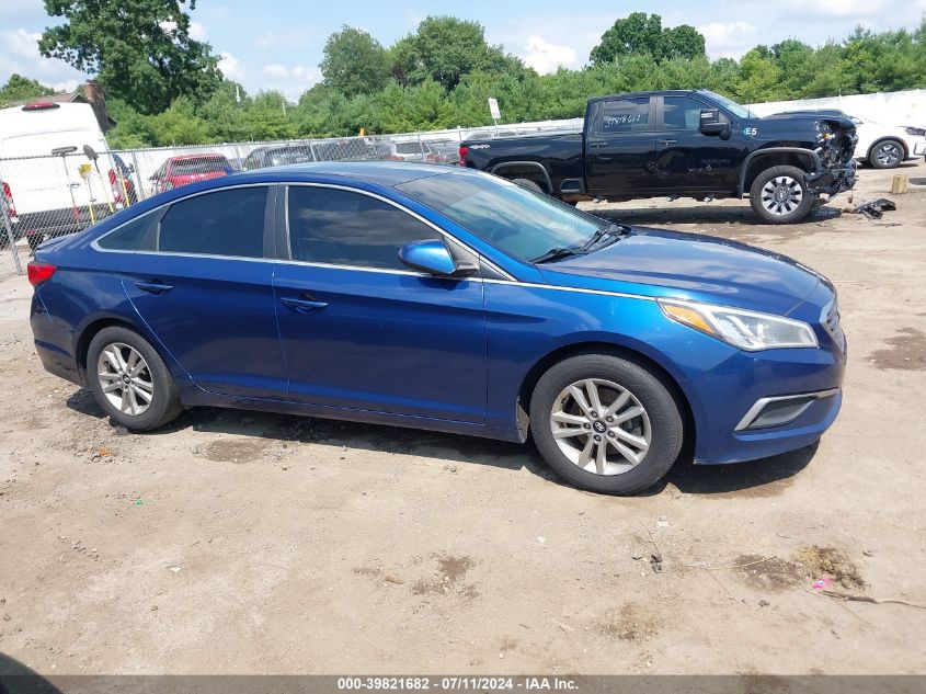 2017 Hyundai Sonata VIN: 5NPE24AF8HH534176 Lot: 39821682