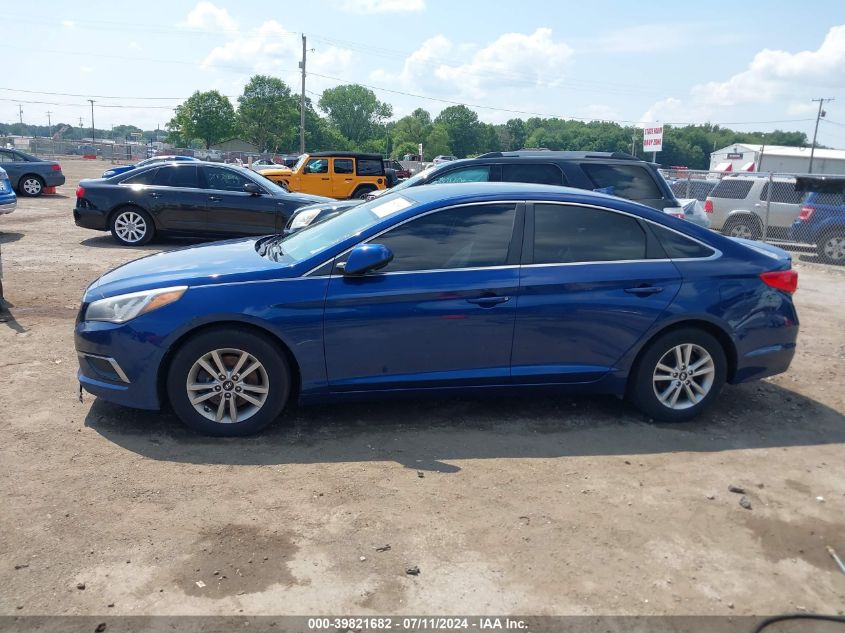 2017 Hyundai Sonata VIN: 5NPE24AF8HH534176 Lot: 39821682