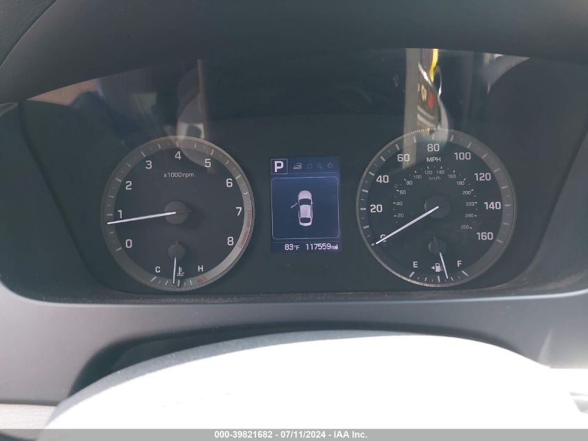 2017 Hyundai Sonata VIN: 5NPE24AF8HH534176 Lot: 39821682
