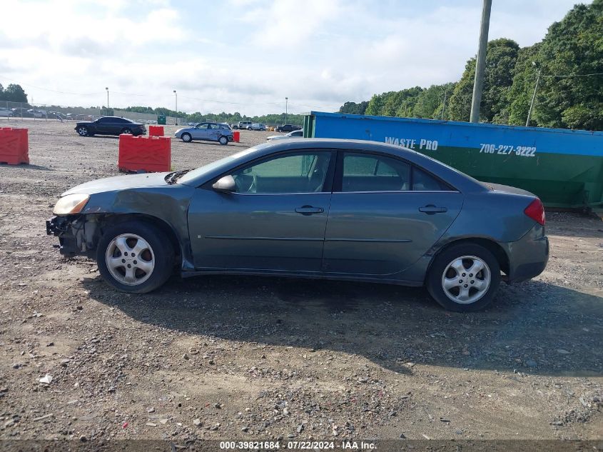 2006 Pontiac G6 VIN: 1G2ZG558964190286 Lot: 39821684