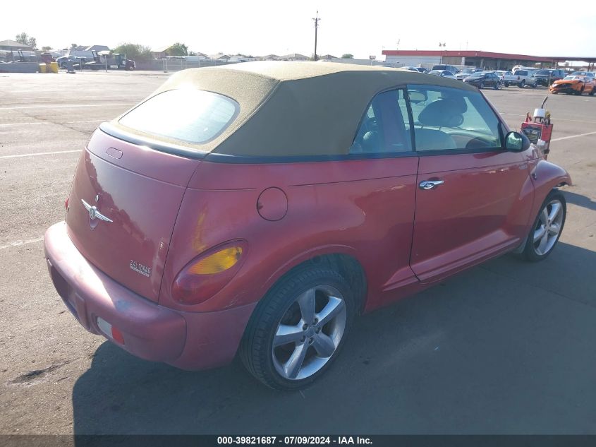 2005 Chrysler Pt Cruiser Gt VIN: 3C3AY75S15T324850 Lot: 39821687