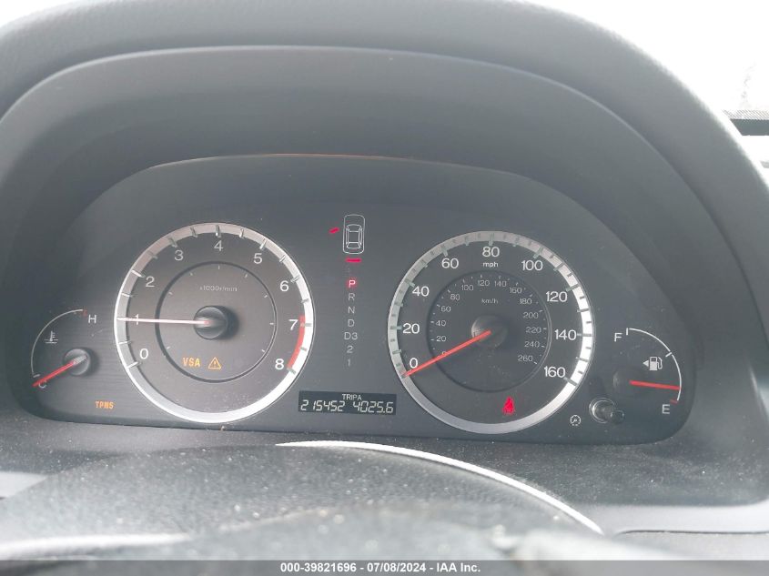 2009 Honda Accord 3.5 Ex-L VIN: 1HGCP36829A019469 Lot: 39821696