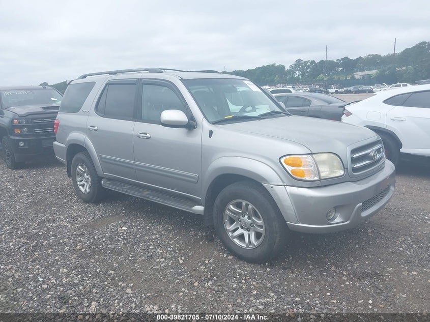 2004 Toyota Sequoia Limited V8 VIN: 5TDBT48AX4S230748 Lot: 39821705