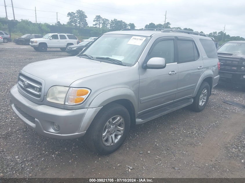 2004 Toyota Sequoia Limited V8 VIN: 5TDBT48AX4S230748 Lot: 39821705