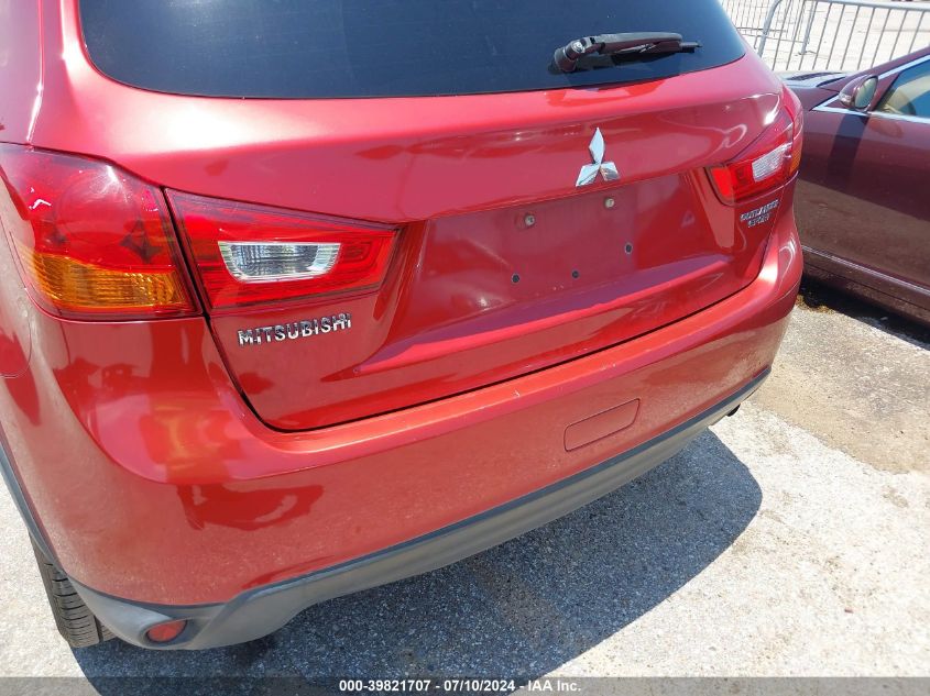 2016 Mitsubishi Outlander Sport 2.0 Es VIN: JA4AP3AU5GZ044286 Lot: 39821707