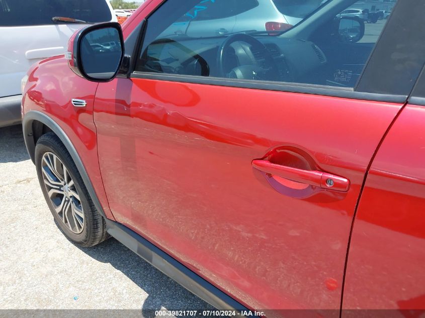 2016 Mitsubishi Outlander Sport 2.0 Es VIN: JA4AP3AU5GZ044286 Lot: 39821707