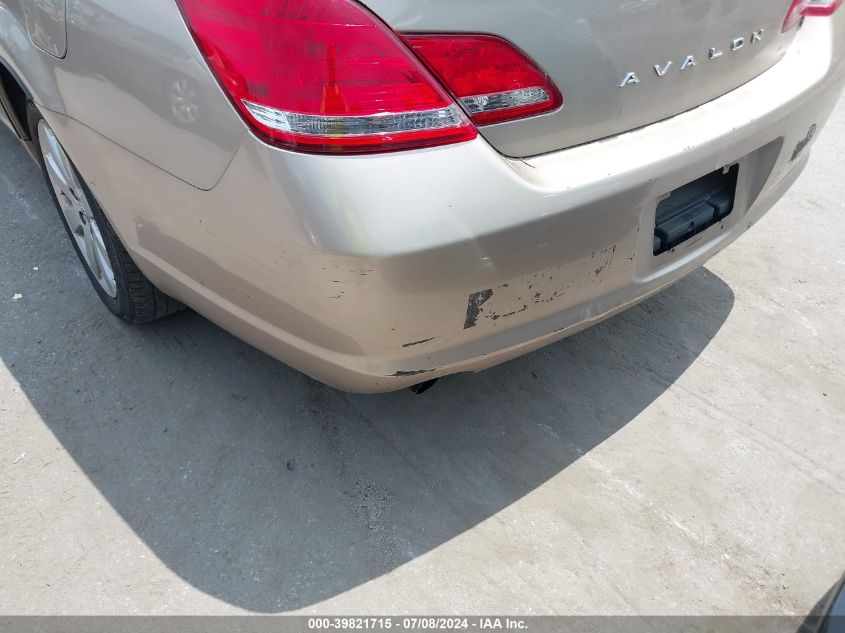 2007 Toyota Avalon Xls VIN: 4T1BK36B37U215187 Lot: 39821715