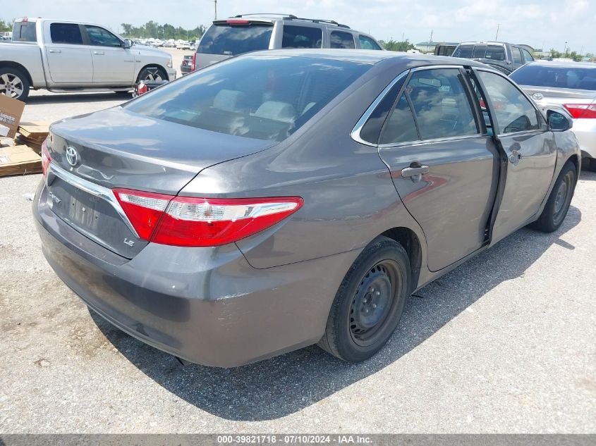 2016 Toyota Camry Le VIN: 4T4BF1FK4GR542339 Lot: 39821718