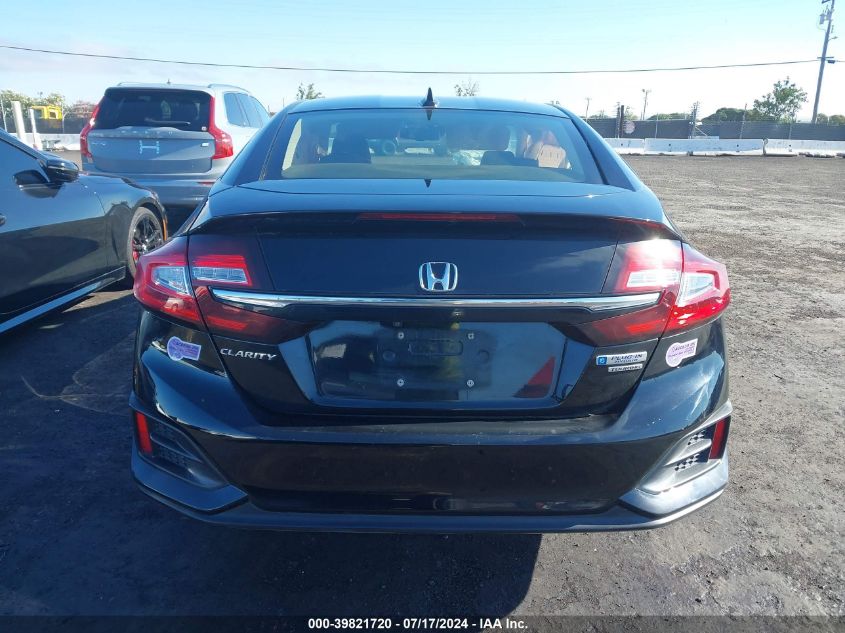 2018 Honda Clarity Touring VIN: JHMZC5F34JC012289 Lot: 39821720