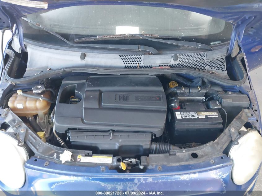 2012 Fiat 500 Sport VIN: 3C3CFFBR0CT131337 Lot: 39821723