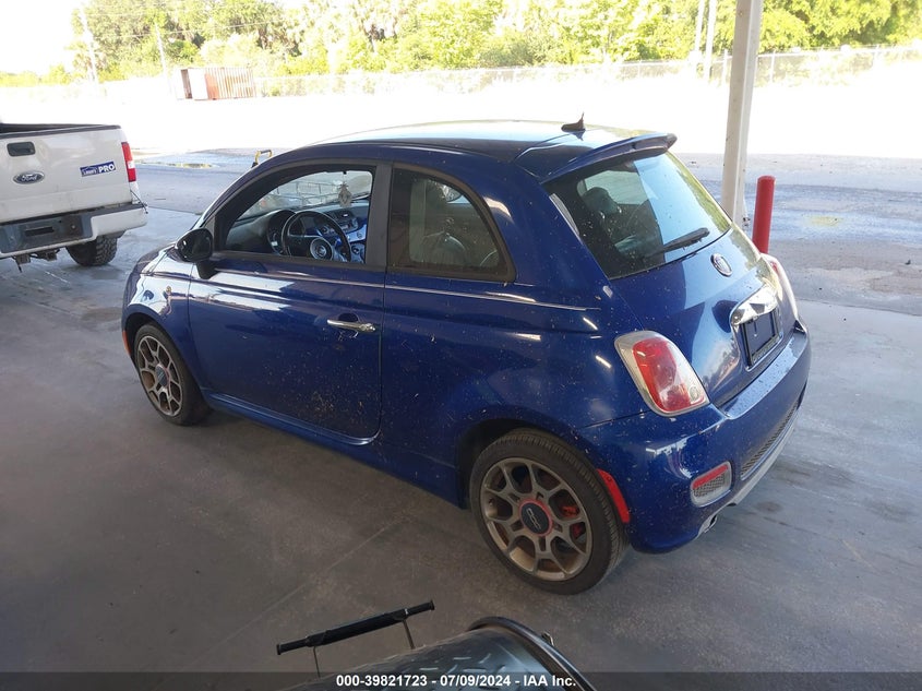 2012 Fiat 500 Sport VIN: 3C3CFFBR0CT131337 Lot: 39821723
