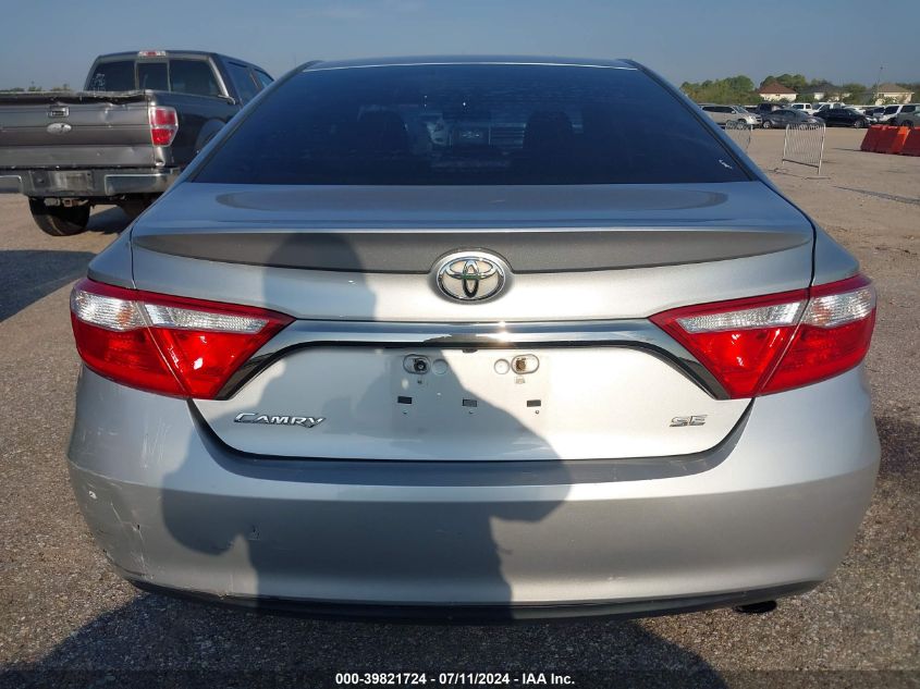 2016 Toyota Camry Se VIN: 4T1BF1FK1GU527887 Lot: 39821724