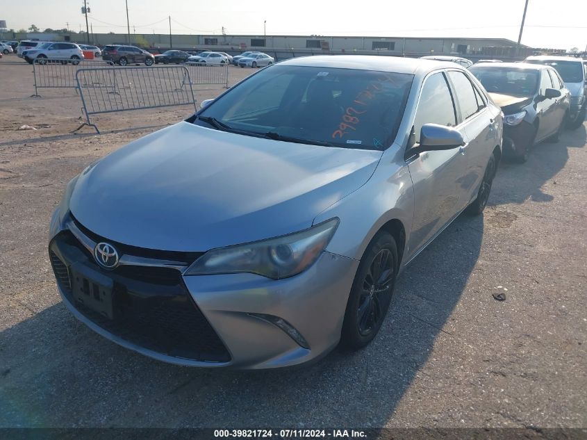 2016 Toyota Camry Se VIN: 4T1BF1FK1GU527887 Lot: 39821724