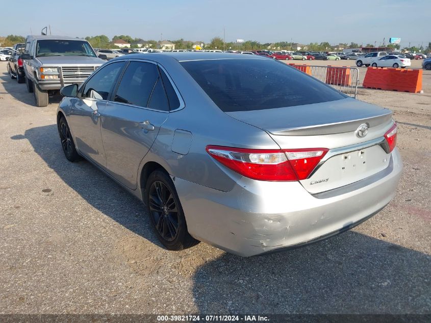 2016 Toyota Camry Se VIN: 4T1BF1FK1GU527887 Lot: 39821724