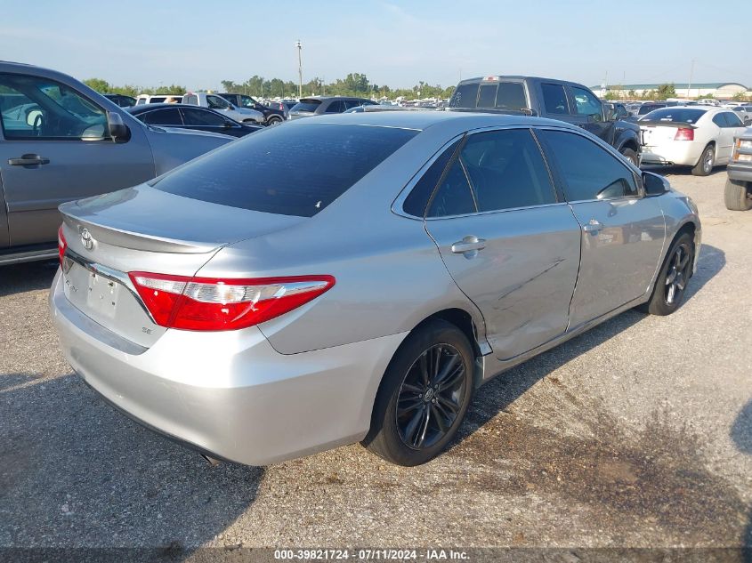 2016 Toyota Camry Se VIN: 4T1BF1FK1GU527887 Lot: 39821724