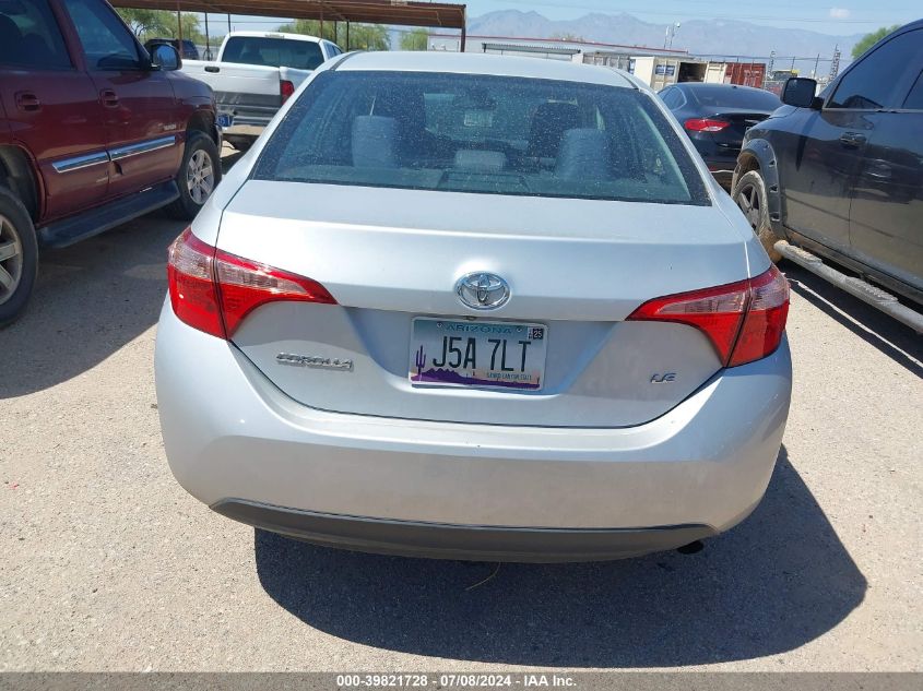 2017 TOYOTA COROLLA LE - 5YFBURHE6HP637252