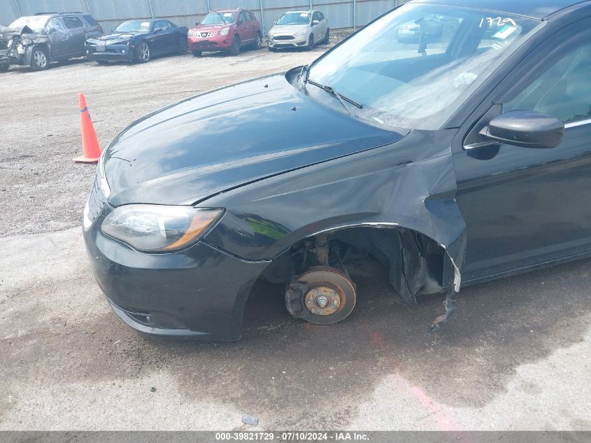 2013 Chrysler 200 Limited VIN: 1C3CCBCG4DN542675 Lot: 39821729