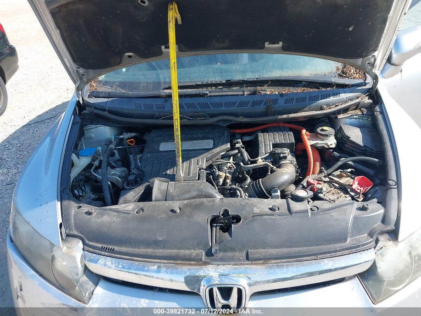 2007 Honda Civic Hybrid VIN: JHMFA36267S010787 Lot: 39821732