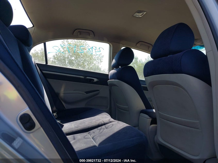 2007 Honda Civic Hybrid VIN: JHMFA36267S010787 Lot: 39821732