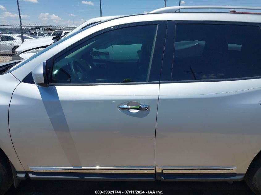 2015 Nissan Pathfinder Sl VIN: 5N1AR2MN6FC665306 Lot: 39821744