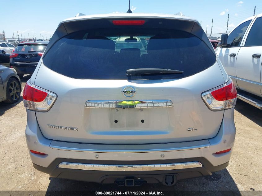 2015 Nissan Pathfinder Sl VIN: 5N1AR2MN6FC665306 Lot: 39821744