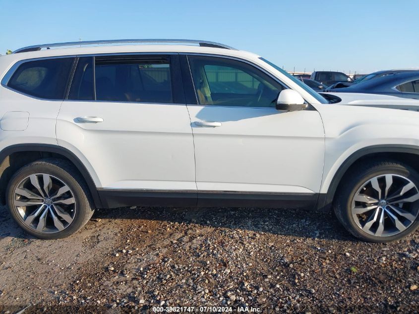 2019 Volkswagen Atlas 3.6L V6 Sel Premium VIN: 1V2NR2CA0KC566039 Lot: 39821747