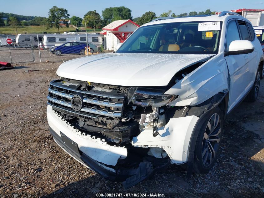 2019 Volkswagen Atlas 3.6L V6 Sel Premium VIN: 1V2NR2CA0KC566039 Lot: 39821747