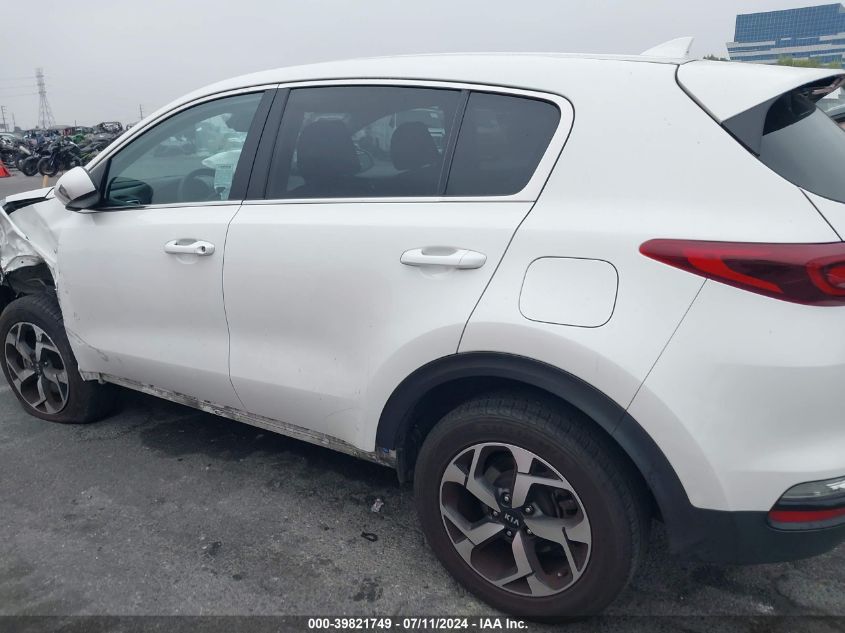 2021 Kia Sportage Lx VIN: KNDPMCAC1M7942956 Lot: 39821749