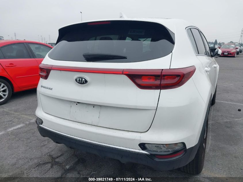 2021 Kia Sportage Lx VIN: KNDPMCAC1M7942956 Lot: 39821749