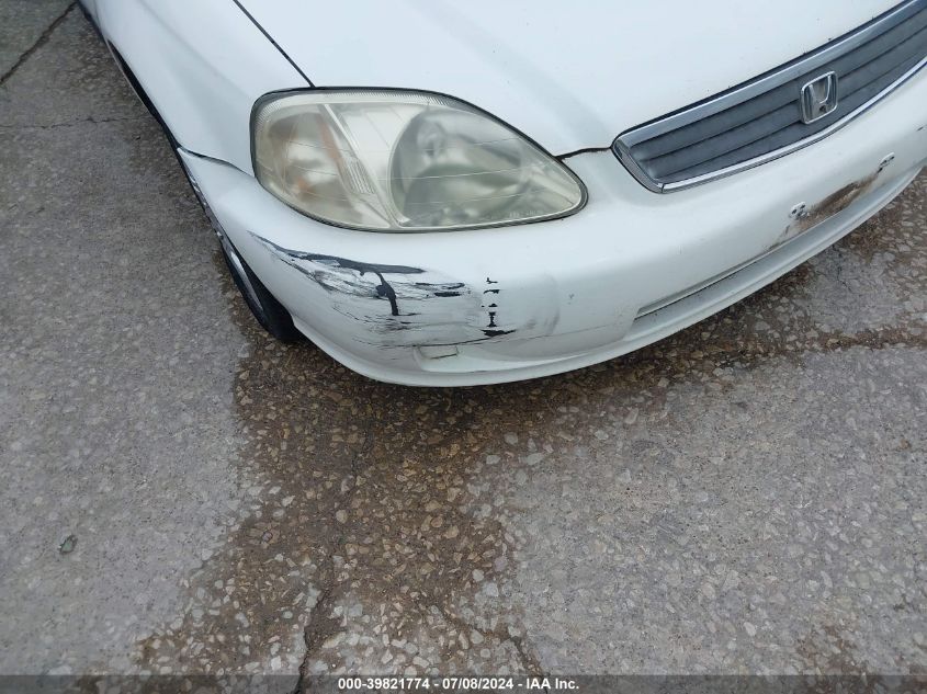 1999 Honda Civic Lx VIN: 1HGEJ6575XL025501 Lot: 39821774