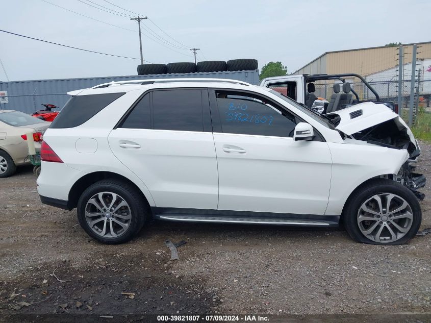 2016 Mercedes-Benz Gle 350 4Matic VIN: 4JGDA5HB0GA639304 Lot: 39821807