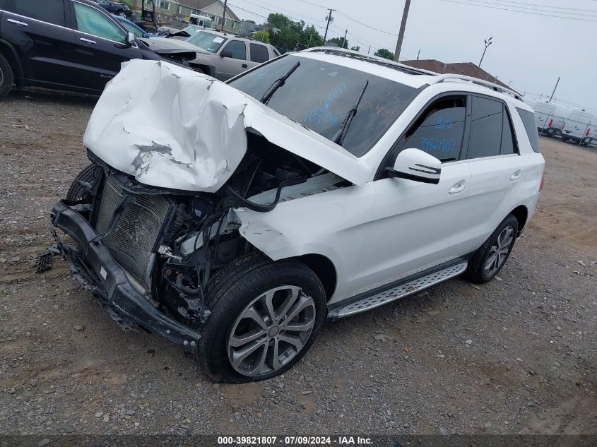 2016 Mercedes-Benz Gle 350 4Matic VIN: 4JGDA5HB0GA639304 Lot: 39821807