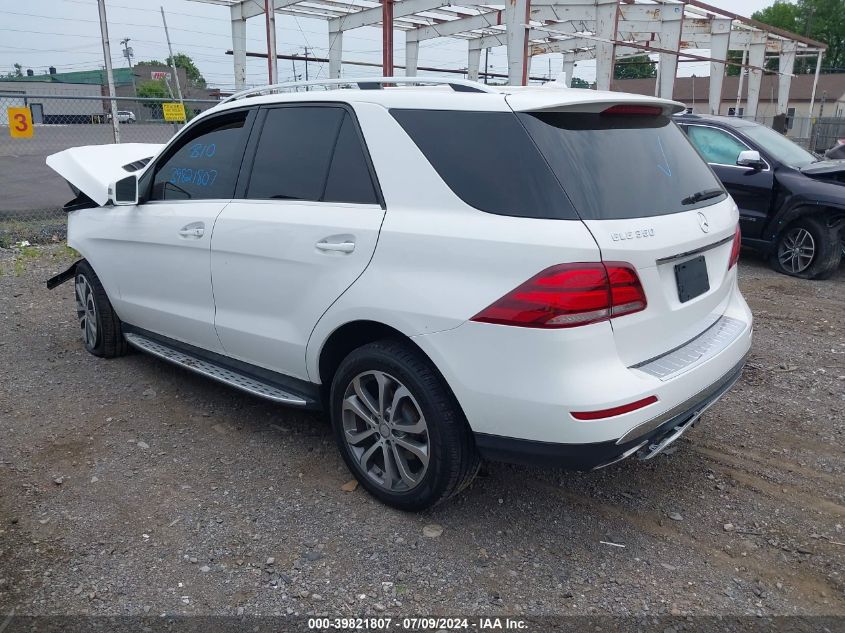 2016 Mercedes-Benz Gle 350 4Matic VIN: 4JGDA5HB0GA639304 Lot: 39821807