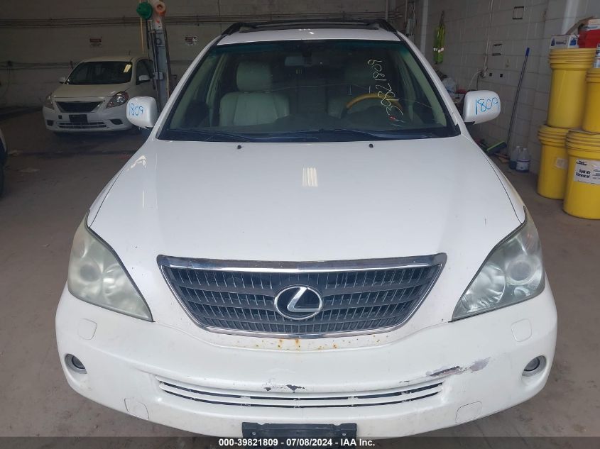 2007 Lexus Rx 400H VIN: JTJHW31U772007513 Lot: 39821809