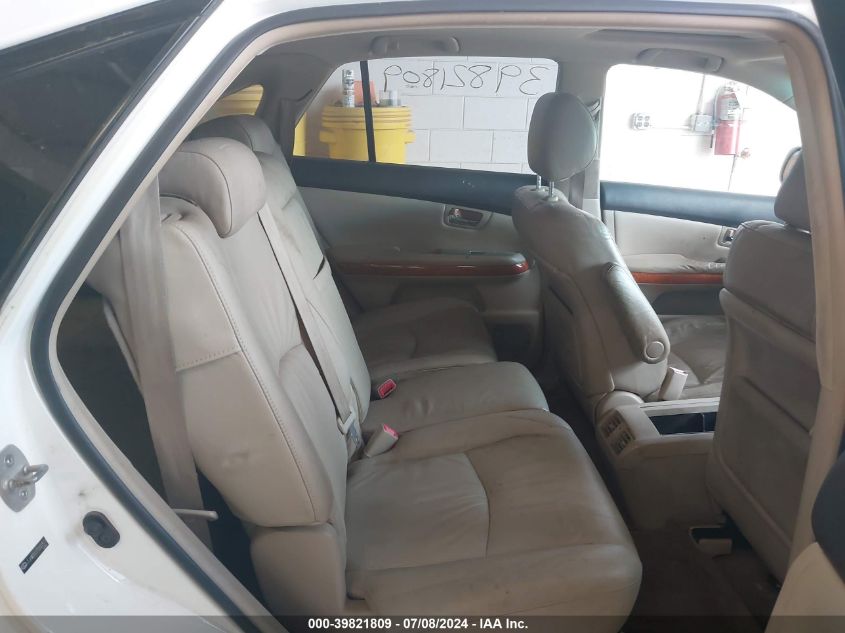 2007 Lexus Rx 400H VIN: JTJHW31U772007513 Lot: 39821809