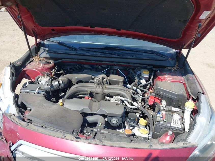 2016 Subaru Outback 2.5I Premium VIN: 4S4BSACC5G3273938 Lot: 39821851